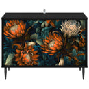 TV-skab LOCHEM 69 x 33 x 50,5 cm Sort eg Konstrueret træ