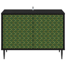 TV-skab GELEEN 69 x 33 x 50,5 cm Sort eg Konstrueret træ