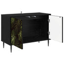 TV-skab ELBURG 69 x 33 x 50,5 cm Sort eg Konstrueret træ