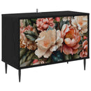 TV-skab BORNE 69 x 33 x 50,5 cm Sort eg Konstrueret træ