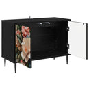 TV-skab BORNE 69 x 33 x 50,5 cm Sort eg Konstrueret træ