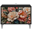 TV-skab BORNE 69 x 33 x 50,5 cm Sort eg Konstrueret træ