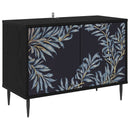 TV-skab DOKKUM 69 x 33 x 50,5 cm Sort eg Konstrueret træ