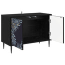 TV-skab DOKKUM 69 x 33 x 50,5 cm Sort eg Konstrueret træ
