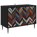 TV-skab OMMEN 69 x 33 x 50,5 cm Sort eg Konstrueret træ