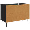 TV-skab BONN 69 x 33 x 50,5 cm Sort eg Konstrueret træ