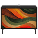 TV-skab BONN 69 x 33 x 50,5 cm Sort eg Konstrueret træ