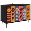 TV-skab ESSEN 69 x 33 x 50,5 cm Sort eg Konstrueret træ