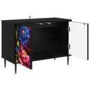 TV-skab KIEL 69 x 33 x 50,5 cm Sort eg Konstrueret træ