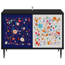 TV-skab MAINZ 69 x 33 x 50,5 cm Sort eg Konstrueret træ