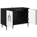 TV-skab HANAU 69 x 33 x 50,5 cm Sort eg Konstrueret træ