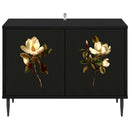 TV-skab BREMEN 69 x 33 x 50,5 cm Sort eg Konstrueret træ