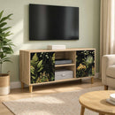 TV-skab RHENEN 102 x 33 x 50 cm Sonoma-eg Konstrueret træ