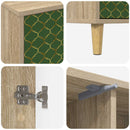 TV-skab GELEEN 102 x 33 x 50 cm Sonoma-eg Konstrueret træ