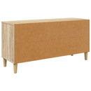 TV-skab ELBURG 102 x 33 x 50 cm Sonoma-eg Konstrueret træ