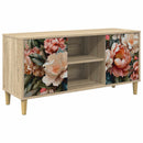 TV-skab BORNE 102 x 33 x 50 cm Sonoma-eg Konstrueret træ