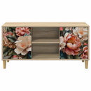 TV-skab BORNE 102 x 33 x 50 cm Sonoma-eg Konstrueret træ