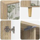 TV-skab GOTHA 102 x 33 x 50 cm Sonoma-eg Konstrueret træ