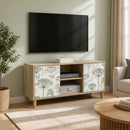 TV-skab GOTHA 102 x 33 x 50 cm Sonoma-eg Konstrueret træ