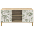TV-skab GOTHA 102 x 33 x 50 cm Sonoma-eg Konstrueret træ