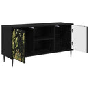 TV-skab RHENEN 102 x 33 x 51 cm Sort eg Konstrueret træ