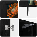 TV-skab LOCHEM 102 x 33 x 51 cm Sort eg Konstrueret træ