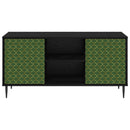 TV-skab GELEEN 102 x 33 x 51 cm Sort eg Konstrueret træ