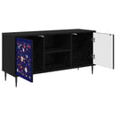 TV-skab MAINZ 102 x 33 x 51 cm Sort eg Konstrueret træ
