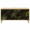 TV-skab ELBURG 102 x 33 x 50 cm Sonoma-eg Konstrueret træ