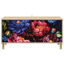 TV-skab KIEL 102 x 33 x 50 cm Sonoma-eg Konstrueret træ