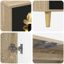 TV-skab BREMEN 102 x 33 x 50 cm Sonoma-eg Konstrueret træ