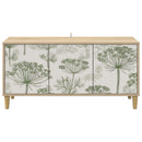 TV-skab GOTHA 102 x 33 x 50 cm Sonoma-eg Konstrueret træ