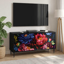 TV-skab KIEL 102 x 33 x 51 cm Sort eg Konstrueret træ