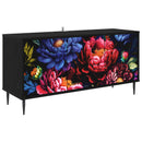TV-skab KIEL 102 x 33 x 51 cm Sort eg Konstrueret træ