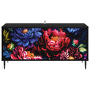 TV-skab KIEL 102 x 33 x 51 cm Sort eg Konstrueret træ