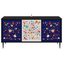 TV-skab MAINZ 102 x 33 x 51 cm Sort eg Konstrueret træ