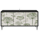 TV-skab GOTHA 102 x 33 x 51 cm Sort eg Konstrueret træ