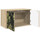 Væghængt TV Skab RHENEN 69 x 33 x 40 cm Sonoma-eg