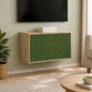 Væghængt TV Skab GELEEN 69 x 33 x 40 cm Sonoma-eg
