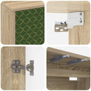 Væghængt TV Skab GELEEN 69 x 33 x 40 cm Sonoma-eg