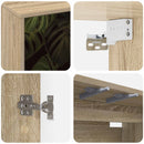 Væghængt TV Skab ELBURG 69 x 33 x 40 cm Sonoma-eg