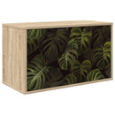 Væghængt TV Skab ELBURG 69 x 33 x 40 cm Sonoma-eg