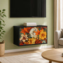 Væghængt TV Skab GENNEP 69 x 33 x 40 cm Sort eg Konstrueret træ