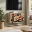 Væghængt TV Skab BORNE 69 x 33 x 40 cm Sonoma-eg