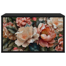 Væghængt TV Skab BORNE 69 x 33 x 40 cm Sort eg Konstrueret træ