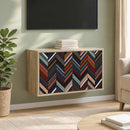 Væghængt TV Skab OMMEN 69 x 33 x 40 cm Sonoma-eg