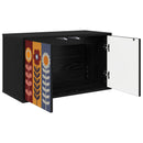 Væghængt TV Skab ESSEN 69 x 33 x 40 cm Sort eg Konstrueret træ