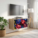 Væghængt TV Skab KIEL 69 x 33 x 40 cm Sonoma-eg Konstrueret træ