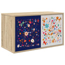 Væghængt TV Skab MAINZ 69 x 33 x 40 cm Sonoma-eg