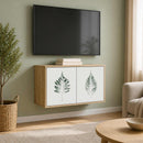 Væghængt TV Skab HANAU 69 x 33 x 40 cm Sonoma-eg